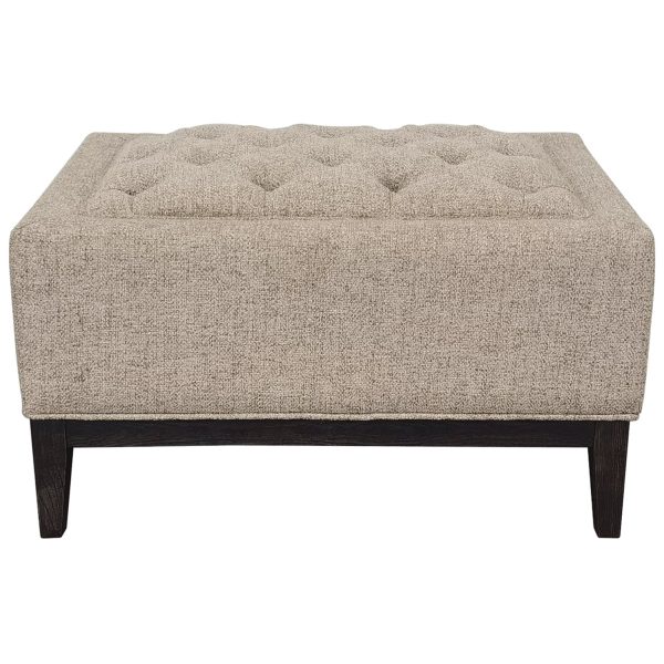 Theodore Buttoned Stool | Bed Sava
