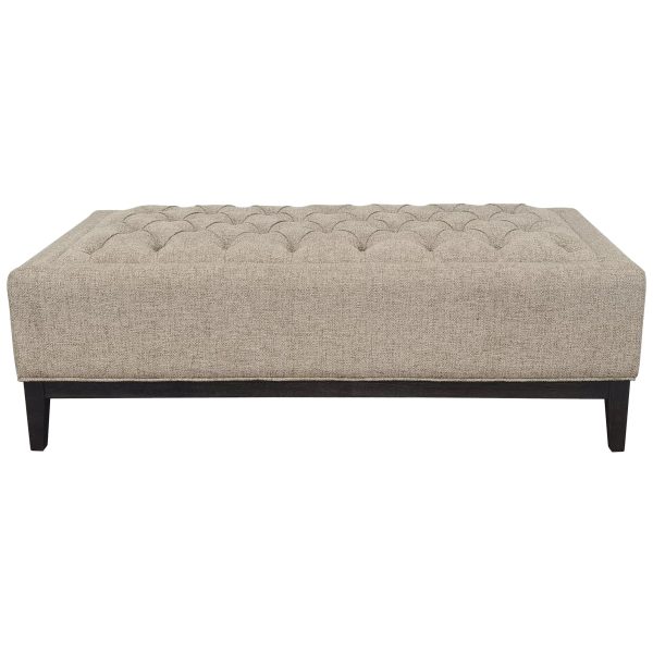 Theodore Buttoned XL Ottoman | Bed Sava