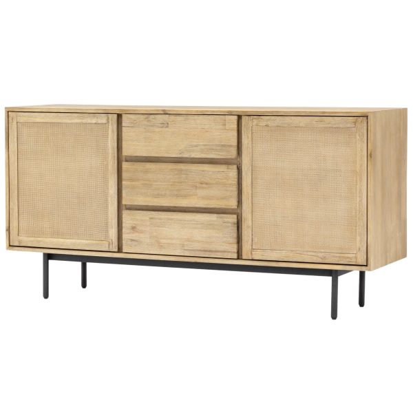 Maddox Buffet Two Door Three Drawer | Bed Sava