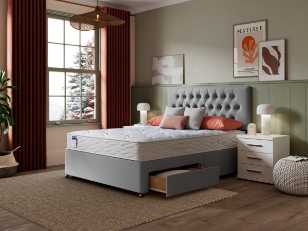 Simply Natural Pocket Sprung Divan Bed Set | Bed Sava