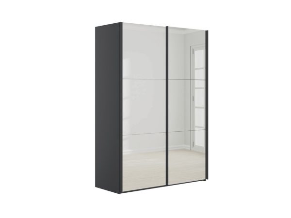 Dorsten 2 Door 2 Mirror Sliding Wardrobe | Bed Sava