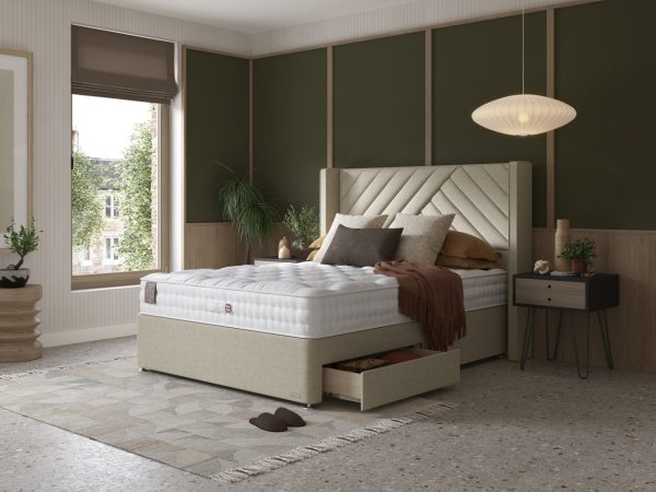 Staples  Co Artisan Splendour Divan Bed Set on Glides | Bed Sava