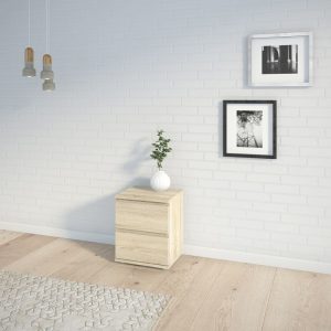 Nova Bedside 2 Drawer | Bed Sava