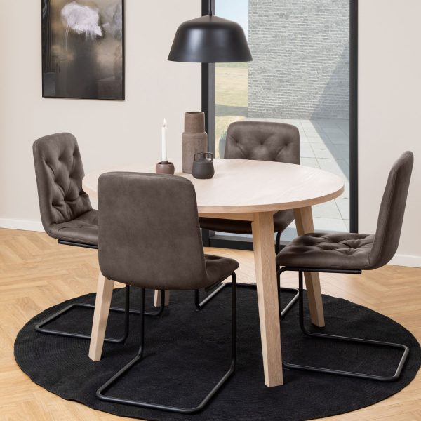A Line Round Dining Table | Bed Sava