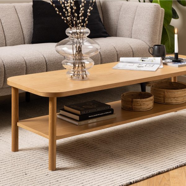 Banbury Coffee Table in Oak | Bed Sava