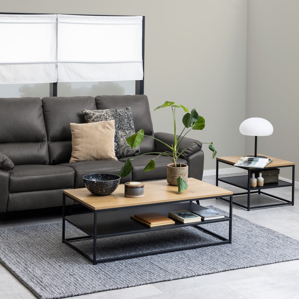 Gila Coffee Table with Open Shelf