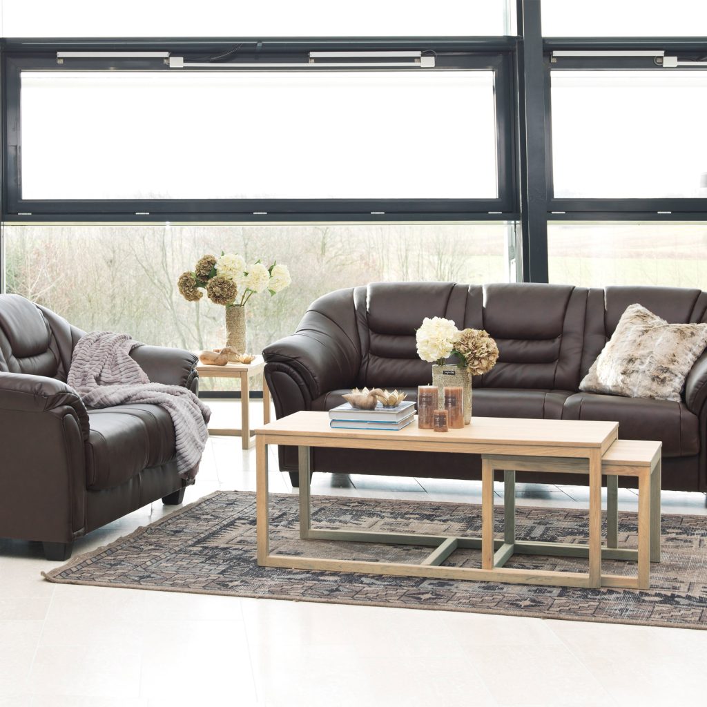 Cornus Coffee Table in Oak Set of 4