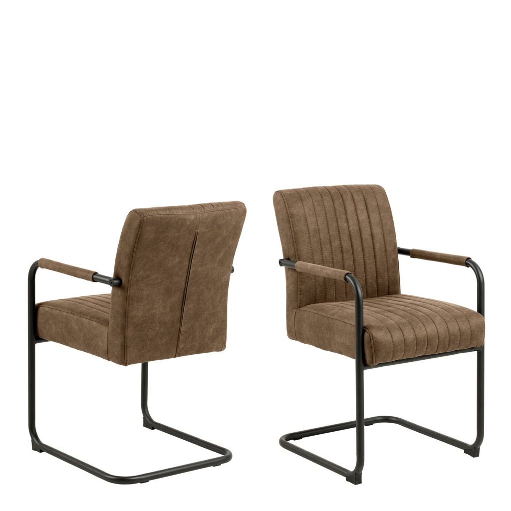 Adele Dining Chair Fabric Set of 2