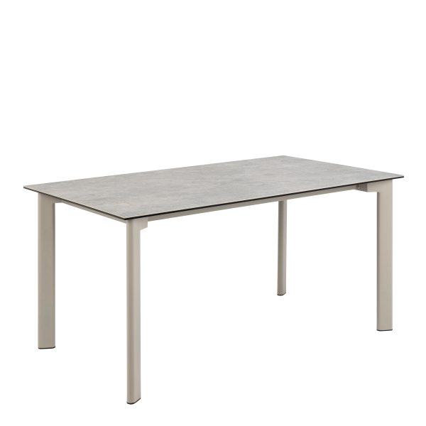 Palermo Ceramic Dining Table in Grey | Bed Sava