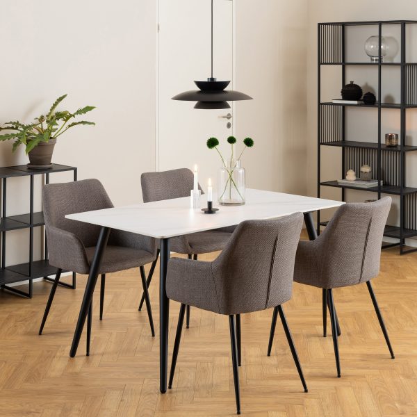 Wicklow Ceramic Dining Table | Bed Sava