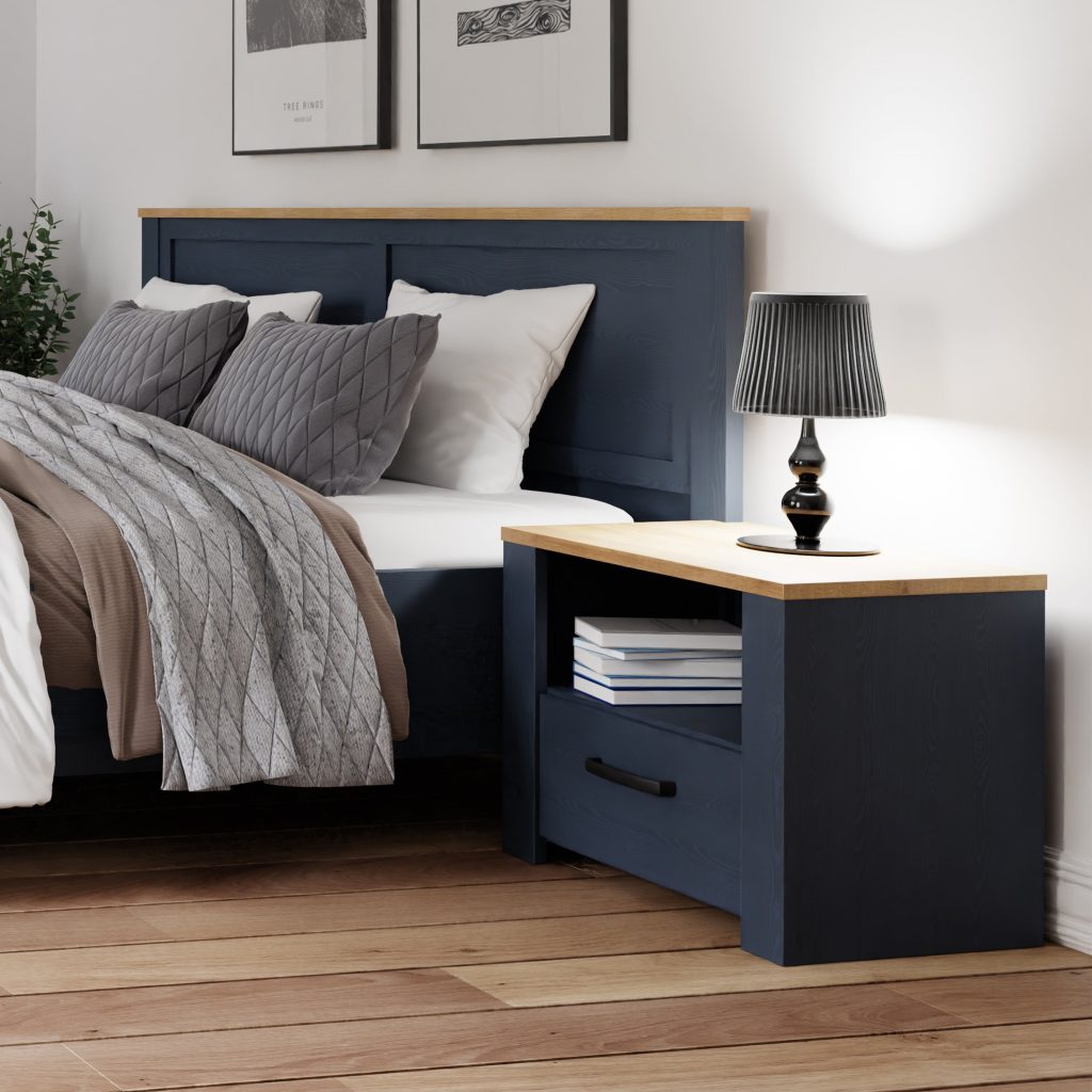 Bohol 1 Drawer Bedside