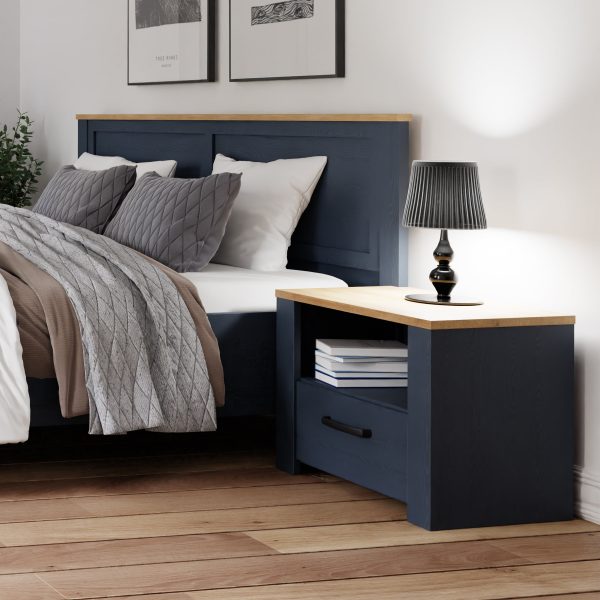Bohol 1 Drawer Bedside | Bed Sava