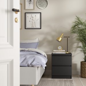 Naia Bedside 2 drawers | Bed Sava