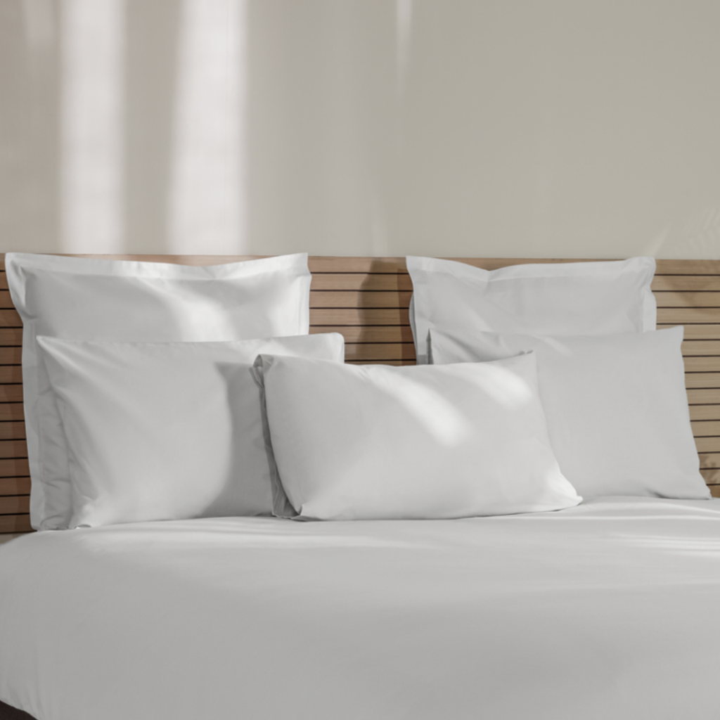 Emma Bed Linen Pillowcase Percale 200 TC 050×075 Plain | Bed Sava