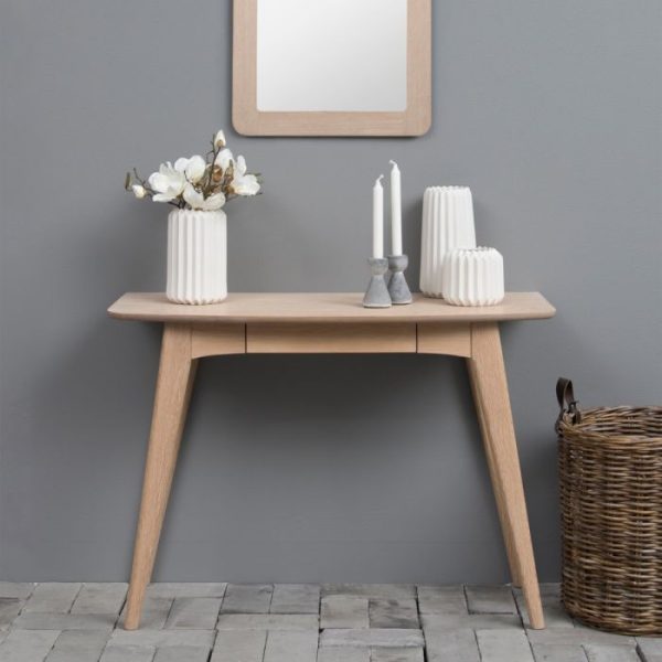 Woodstock 1 Drawer Desk in Oak | Bed Sava
