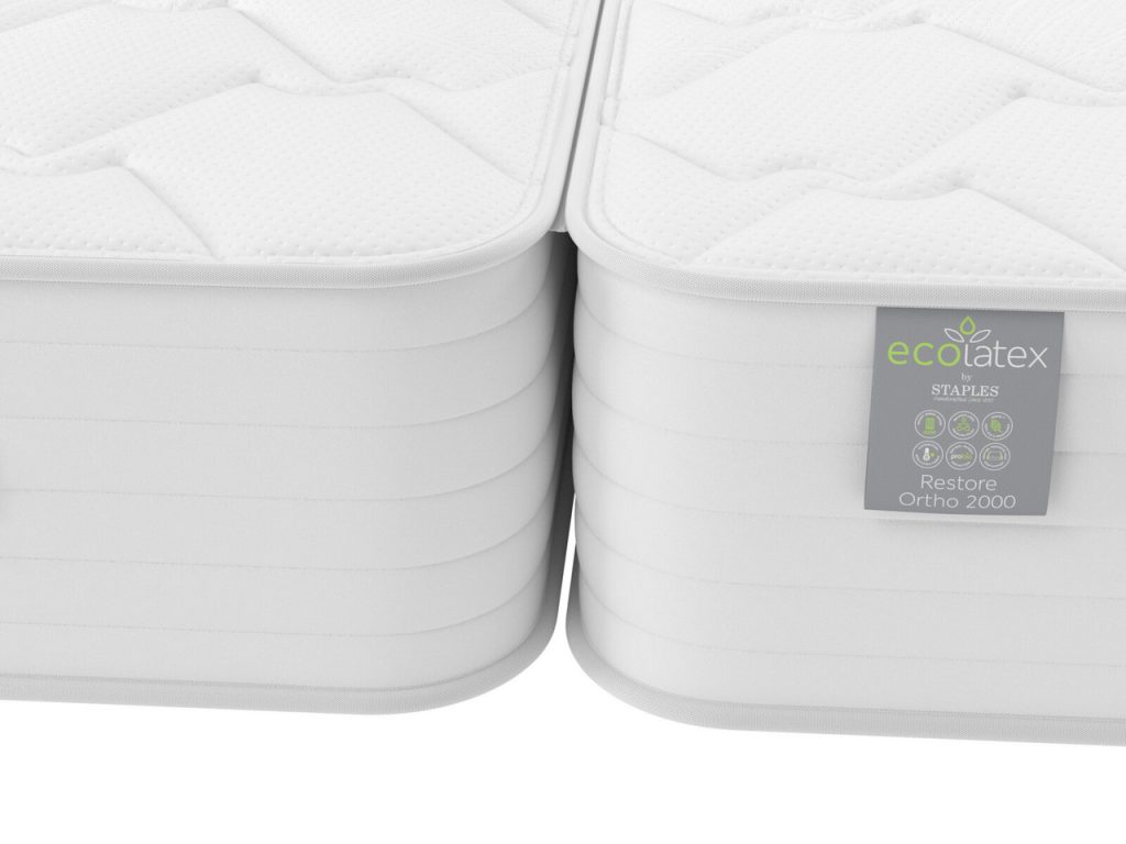 Staples & Co Restore Eco Latex Ortho 2000 Zip & Link Mattress