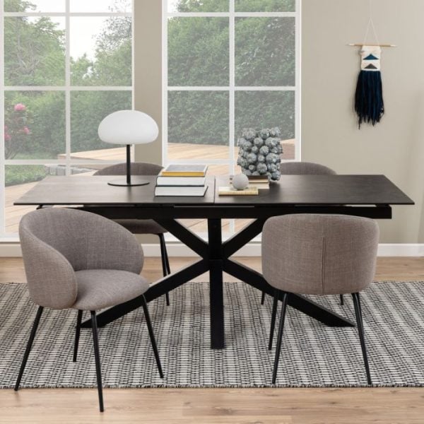 Heaven Dining Table with Ceramic Top | Bed Sava