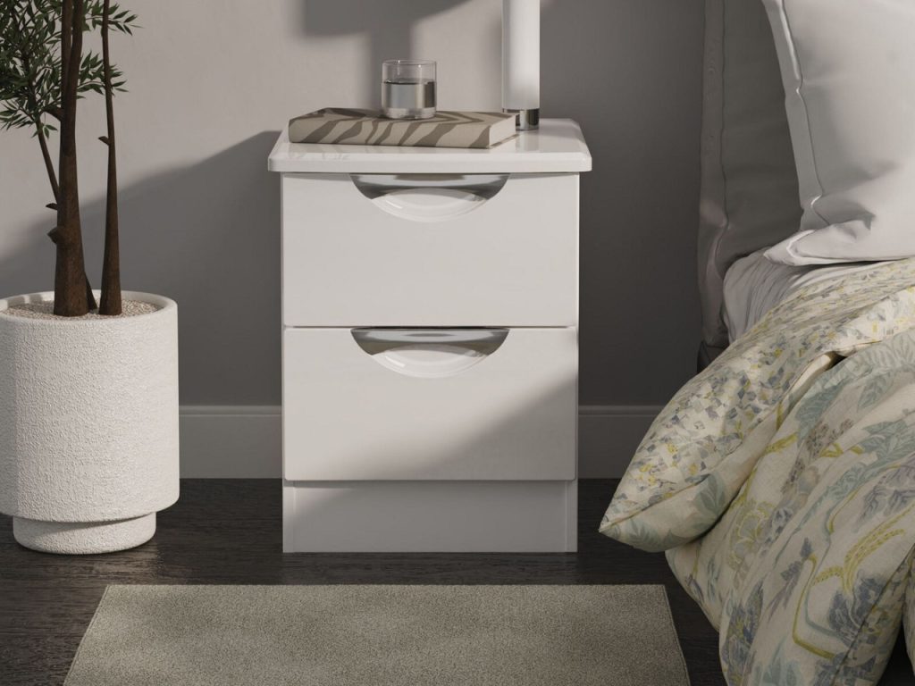 Merton 2 Drawer Bedside Table