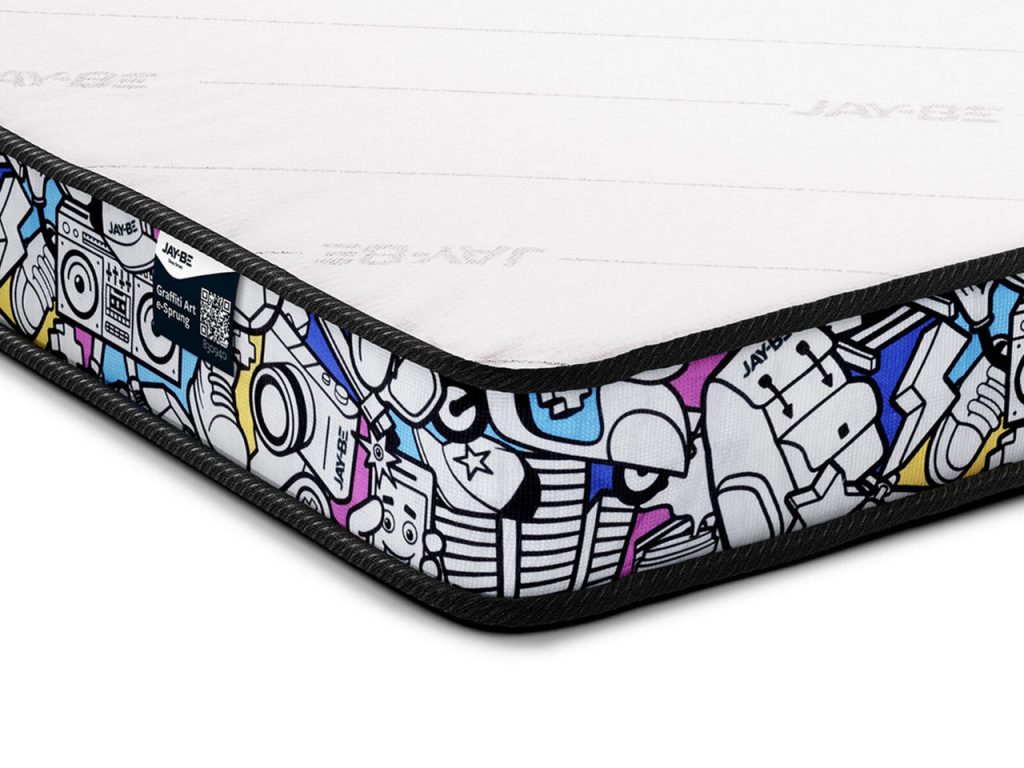 Jay Be Graffiti Art E Sprung Mattress | Bed Sava