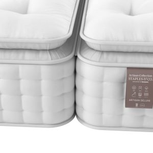 Staples  Co Artisan Deluxe REFURBISHED Zip  Link Mattress | Bed Sava