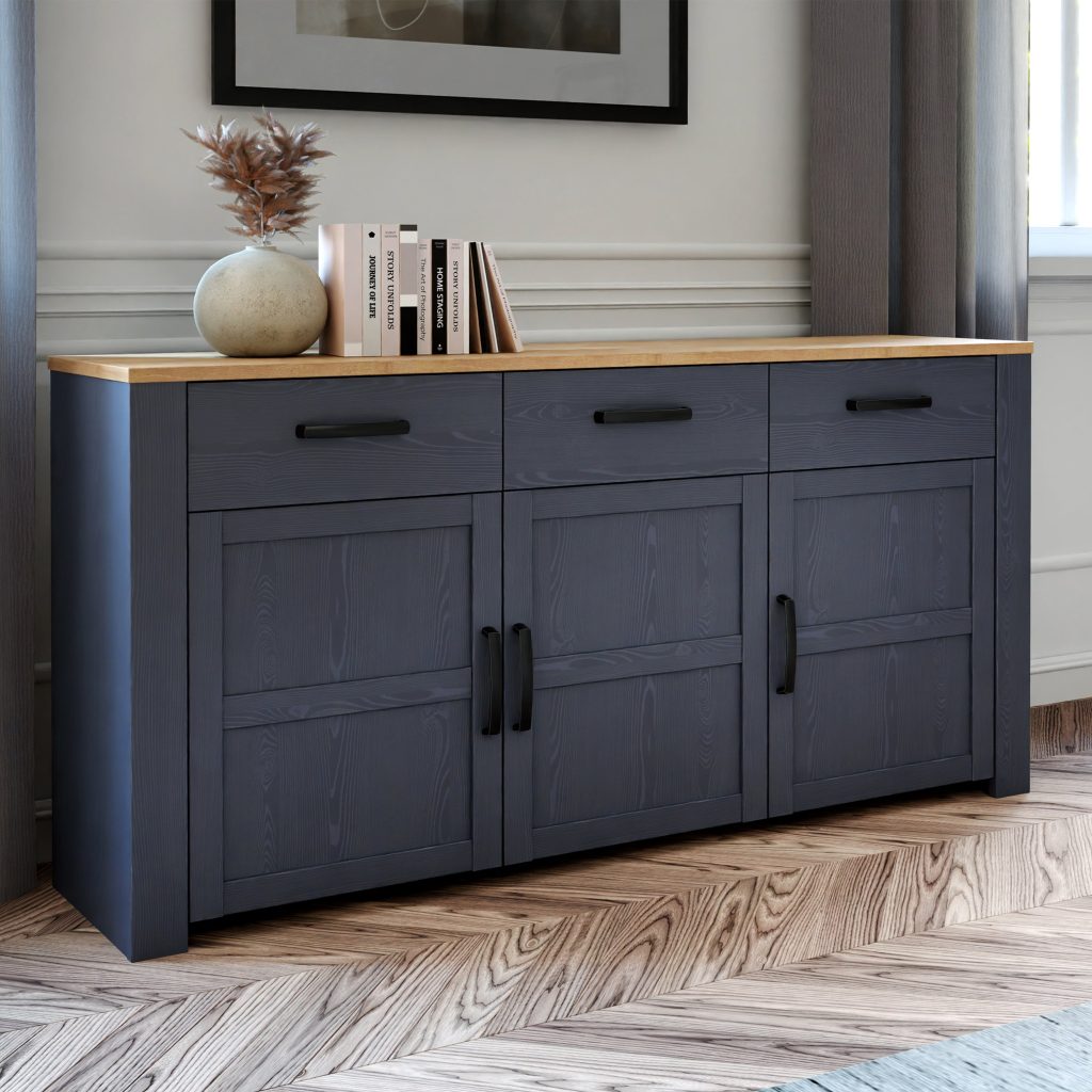 Bohol 3 Door 3 Drawer Sideboard