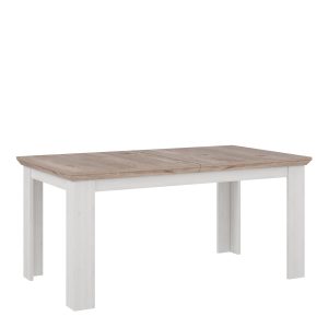 Illopa Extending Dining Table 160 207cm in Oak NelsonSnowy Oak | Bed Sava