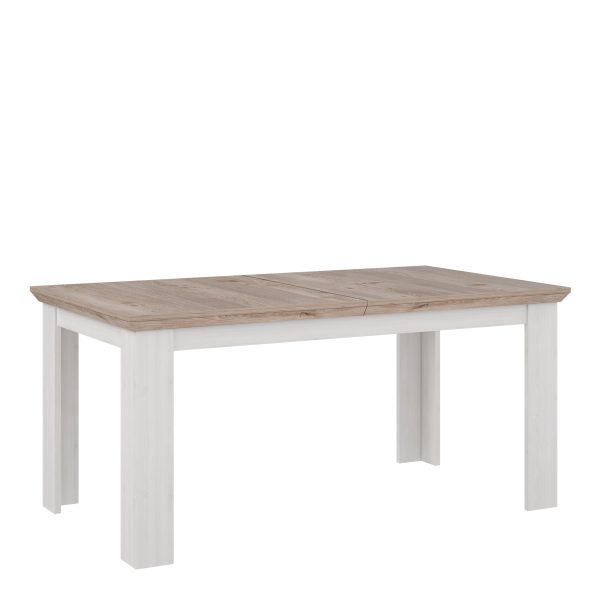 Illopa Extending Dining Table 160 207cm in Oak NelsonSnowy Oak | Bed Sava