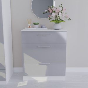 Latina 3 Drawer Deep Chest | Bed Sava