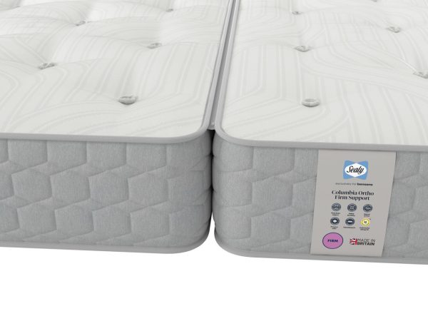 Sealy Columbia Ortho Extra Firm Zip and Link Mattress | Bed Sava