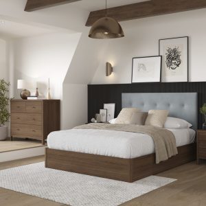 Corrigan Buttoned Ottoman Bed Frame | Bed Sava