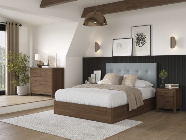 Corrigan Buttoned Ottoman Bed Frame | Bed Sava