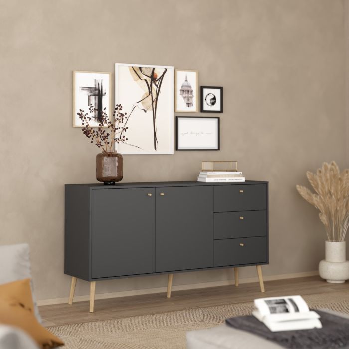 Cumbria Sideboard 2 Doors + 3 Drawers