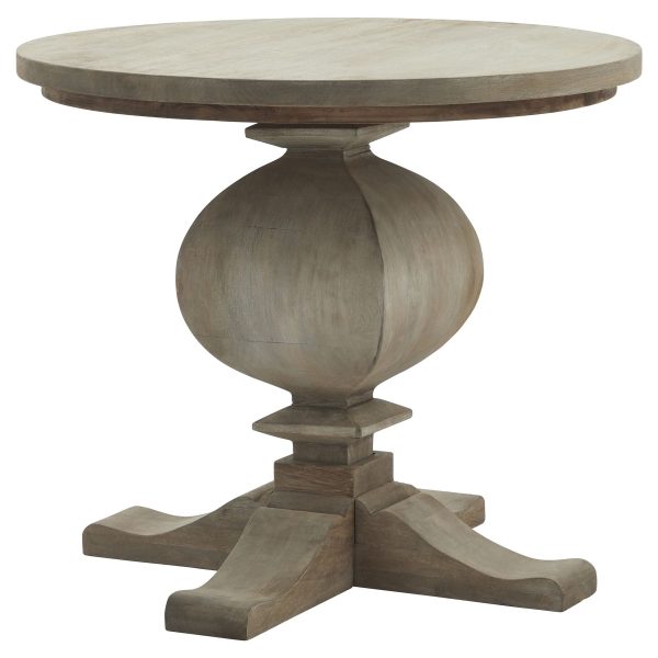 Copgrove Collection Pedestal Side Table | Bed Sava