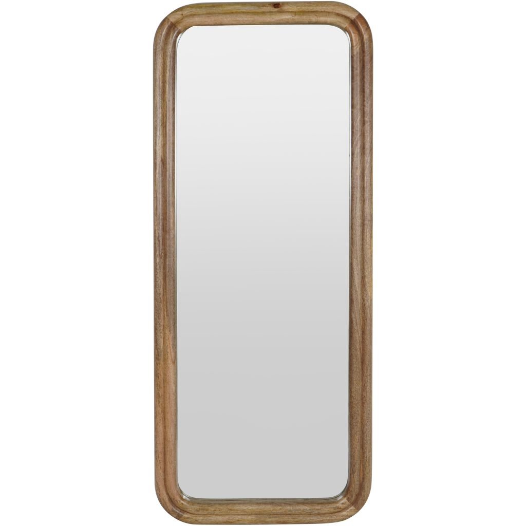 Leon Groove Edge Solid Wood Cheval Mirror
