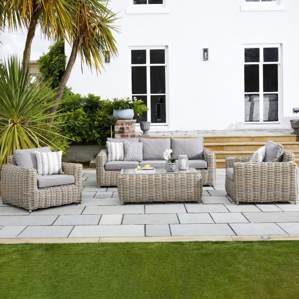 Amalfi Collection Outdoor Five Seater Set | Bed Sava