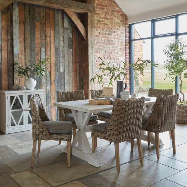 Amalfi Collection Outdoor Round Dining Chair | Bed Sava