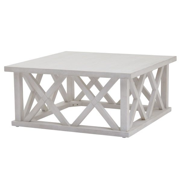 Stamford Plank Collection Square Coffee Table | Bed Sava