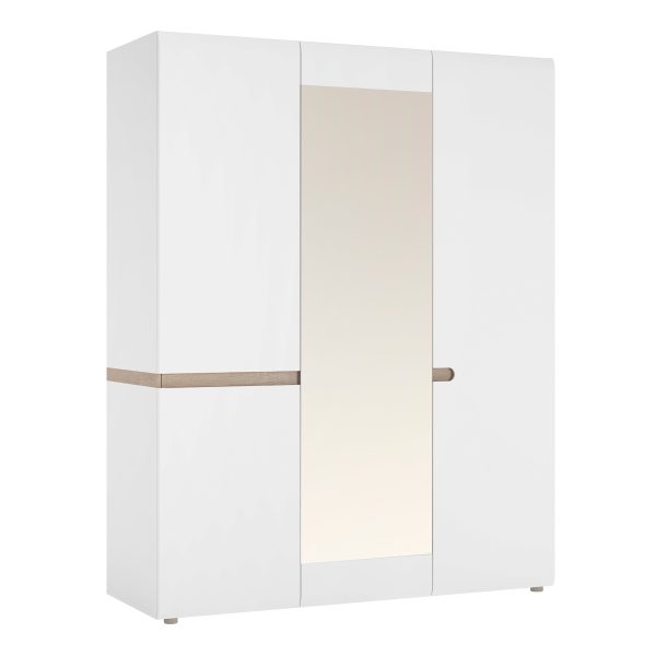 Chelsea Bedroom Wardrobe with Mirror | Bed Sava