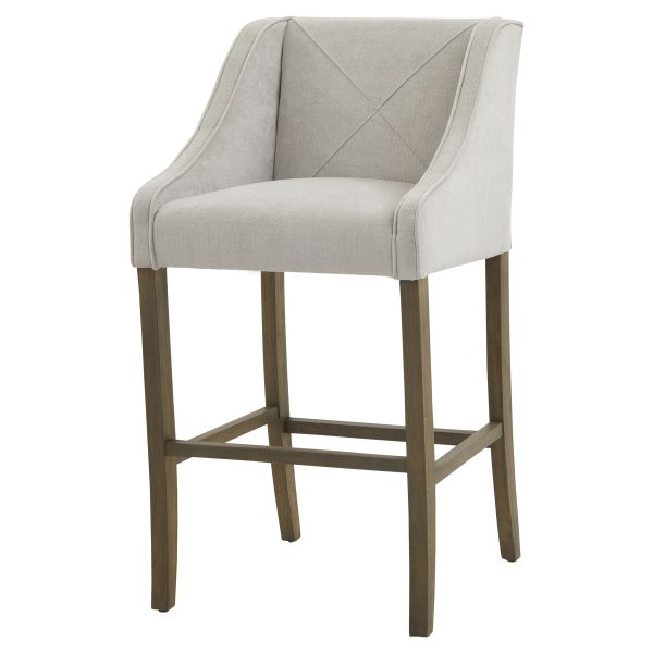 Epsom Grey Bar Stool | Bed Sava