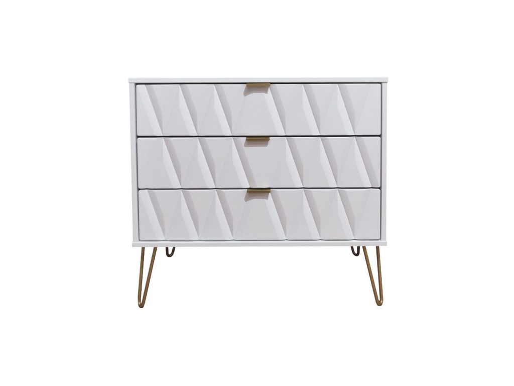 Bexley 3 Drawer Wide Chest of Drawers
