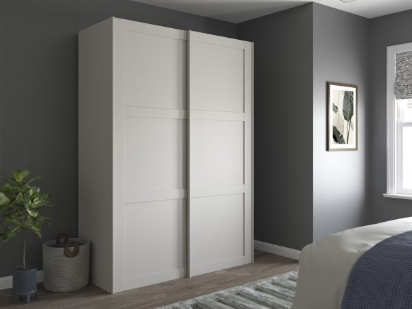 Alster 2 Door Sliding Wardrobe | Bed Sava