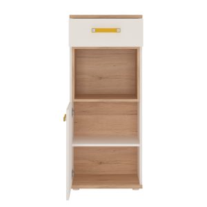 4KIDS 1 Door 1 Drawer Narrow Cabinet | Bed Sava