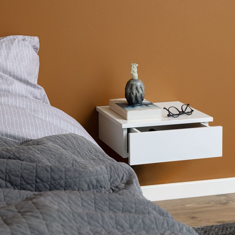 Avignon Square Bedside Table with 1 Drawer
