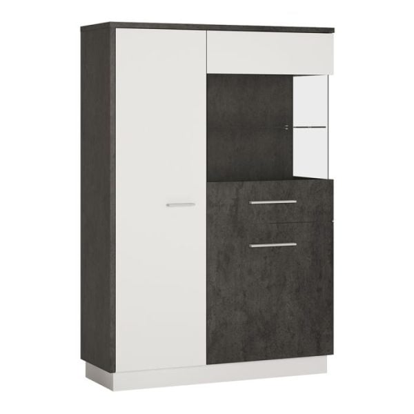 Zingaro Low Display Cabinet | Bed Sava