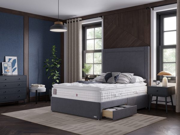 Staples  Co Artisan Opulence Divan Bed Set on Castors | Bed Sava