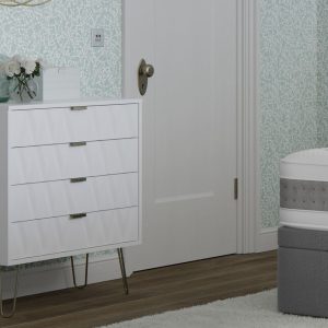 Bexley 4 Drawer Wide Chest of Drawers | Bed Sava