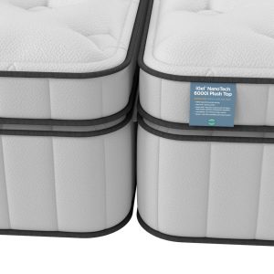iGel NanoTech 6000i Plushtop Zip and Link Mattress | Bed Sava