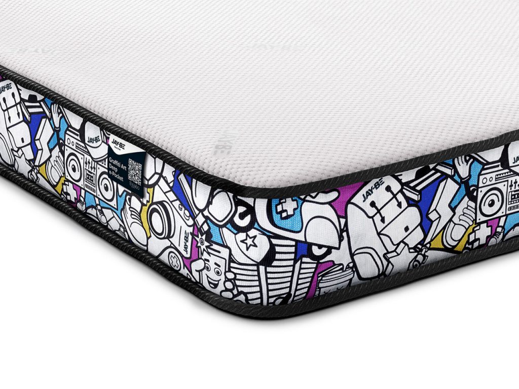 Jay Be Graffiti Art Deep E Pocket Mattress | Bed Sava