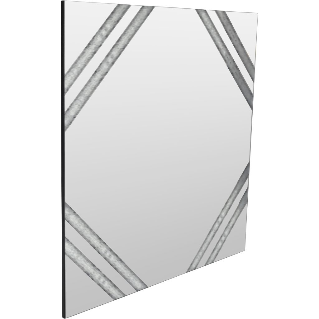 Lexington Antiqued Square Wall Mirror