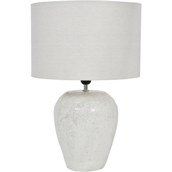 Speckle Glazed Table Lamp With Shade  E27 60W | Bed Sava